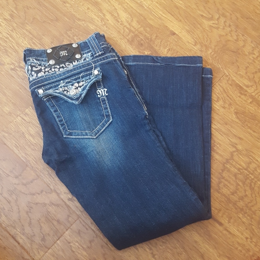 Sequin Miss Me jeans